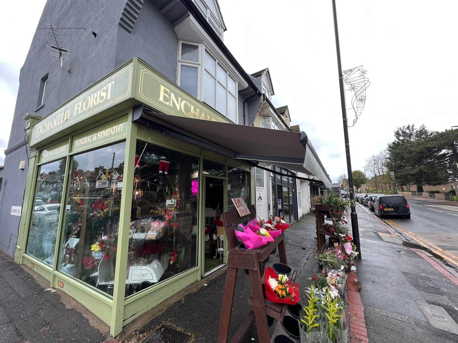 Awnings for florist